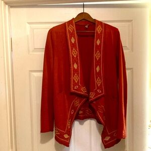 Boho light cropped Jacket